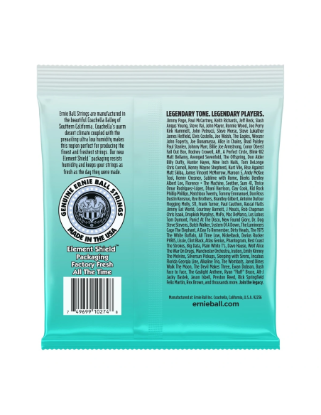 ERNIE BALL – CEB 2326 Jeux - Nylon noir à boule | Sonopro