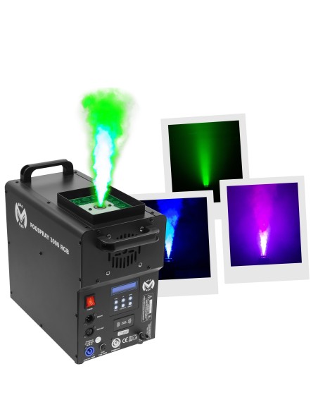 Mac Mah Fog Spray 3000 RGB - Effet geyser vertical avec LED RGB