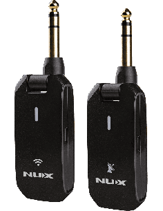 NUX C5RC, système sans-fil 5,8 GHz pour guitare et basse avec émetteur, récepteur et boîtier de recharge. 2