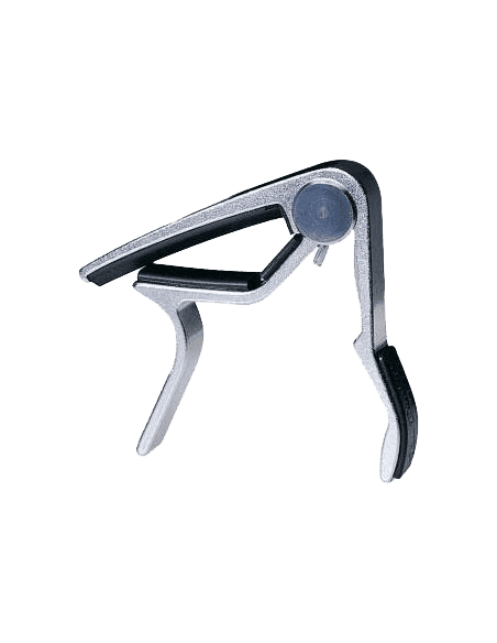 DUNLOP 83CN Trigger, capodastre courbé finition nickel pour guitare acoustique et folk.