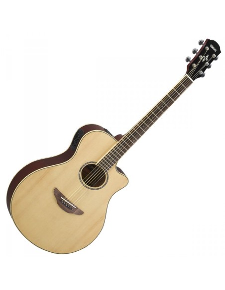 YAMAHA APX600 NATURAL – Guitare folk électro-acoustique à caisse fine