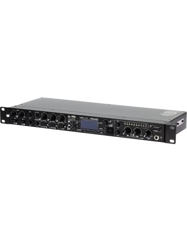 Algam Audio MPR-604 - Mixeur préamplificateur rackable 1U, vue de trois quarts
