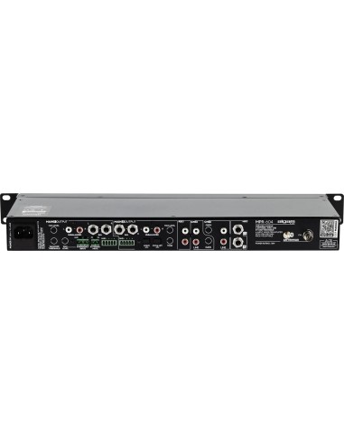 Algam Audio MPR-604 - Face arrière et connectique du mixeur préamplificateur