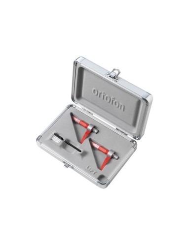 Ortofon Concorde MKII Twin Digital - Deux cellules DJ dans leur étui de transport