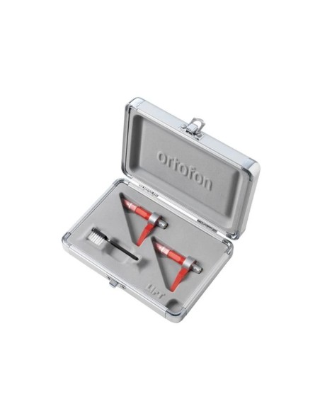 Ortofon Concorde MKII Twin Digital - Deux cellules DJ dans leur étui de transport