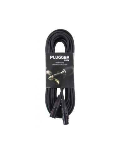 PLUGGER – Easy câble DMX XLR femelle 3B - XLR male 3B 15M