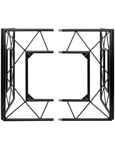 1. PLUGGER EVENT STAGE BLACK – Stand DJ mobile pour événementiel