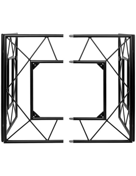 1. PLUGGER EVENT STAGE BLACK – Stand DJ mobile pour événementiel