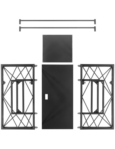 PLUGGER EVENT STAGE BLACK stand DJ pliable aluminium | Sonopro-Discount.com et Sonopro Les Mags