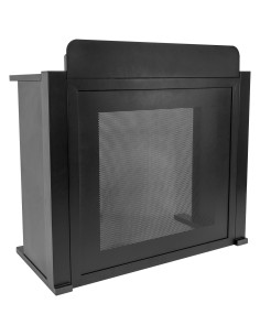 PLUGGER EVENT STATION – Stand DJ pliable en acier noir