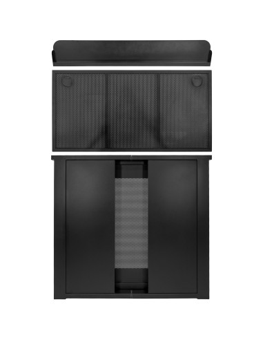 PLUGGER EVENT STATION – Stand DJ pliable en acier noir