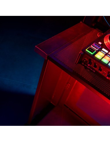 1. PLUGGER EVENT STATION – Stand DJ événementiel charge 50 kg