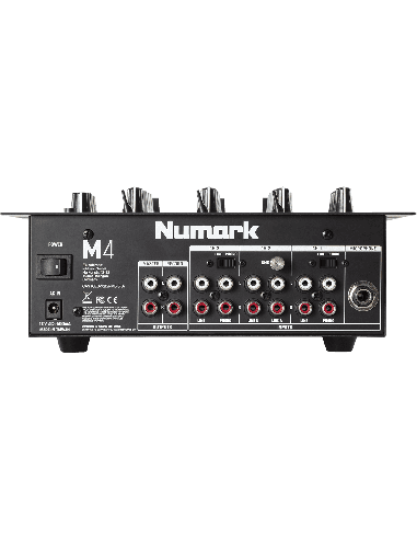 Numark M4 – mélangeur DJ tabletop 3 canaux