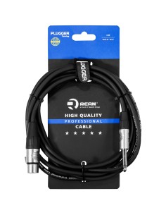 PLUGGER TOURING – Câble XLR femelle vers Jack mâle mono 3 m 2