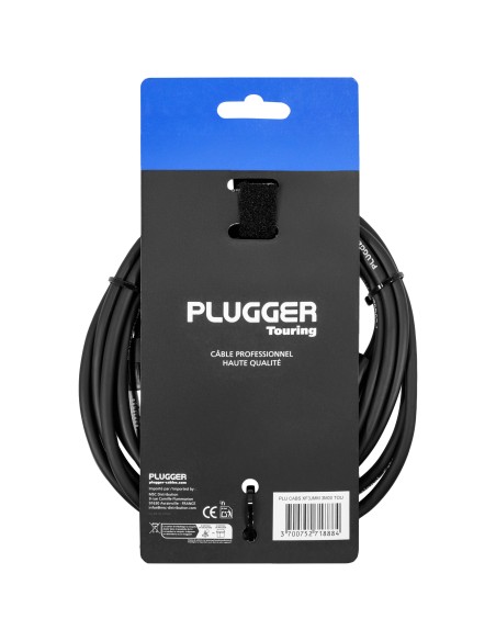 PLUGGER TOURING – Câble scène XLR Jack avec connecteurs REAN by Neutrik