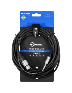 PLUGGER TOURING – Câble XLR femelle vers Jack mâle mono 6 m 2