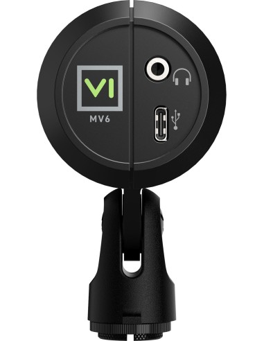 SHURE MV6G2-K – Microphone podcast avec pied de bureau