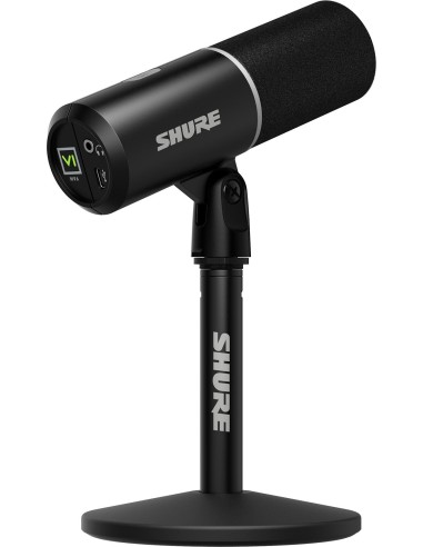 SHURE MV6G2-K – Microphone USB-C dynamique pour gaming et streaming