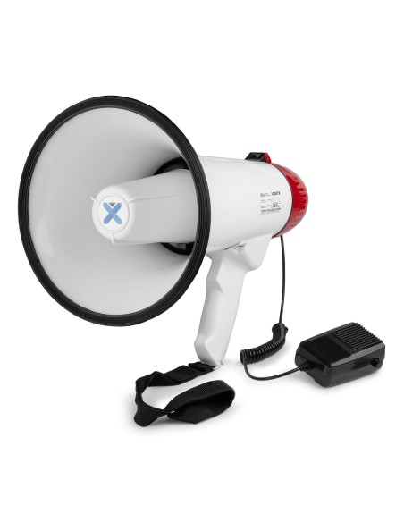 VONYX MEG045 – Mégaphone avec microphone et enregistrement vocal