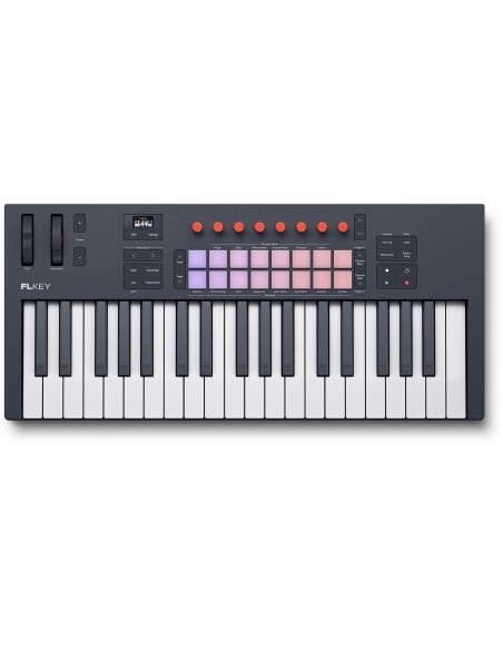 NOVATION FLKEY2-37 – Contrôleur FL Studio avec 8 encodeurs sans fin