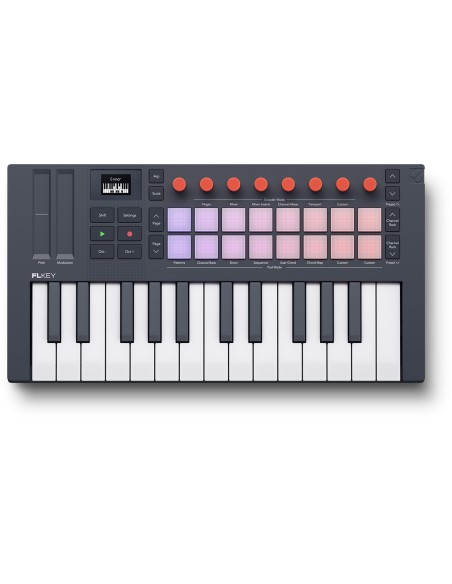 NOVATION FLKEY MINI 25 – Clavier pour beatmaking avec aftertouch polyphonique