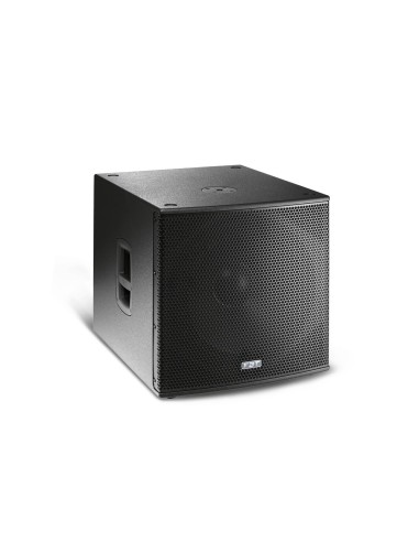 FBT SUBLINE 118SA - Caisson de basses actif 18 pouces, vue de trois-quarts