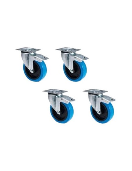 FBT KBW-1004S - Kit de 4 roues avec freins