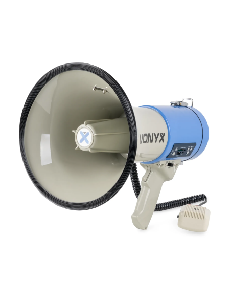 VONYX MEG060 – Mégaphone avec microphone et sirène