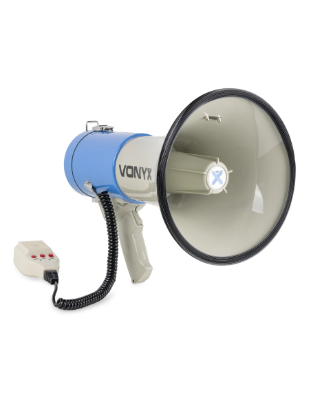 VONYX MEG060 – Mégaphone portable puissant 60 W