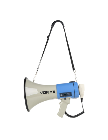 VONYX MEG060 – Mégaphone professionnel pour annonces extérieures