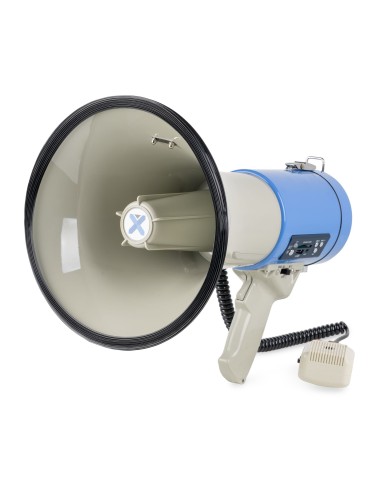 VONYX MEG065 – Mégaphone avec microphone et sirène intégrée