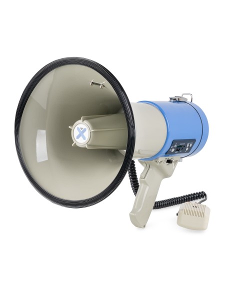 VONYX MEG065 – Mégaphone avec microphone et sirène intégrée