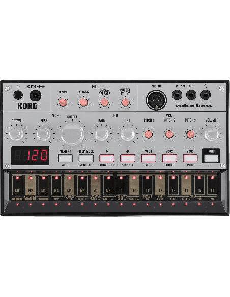 KORG VOLCA-BASS – Synthé basse analogique avec séquenceur 16 pas