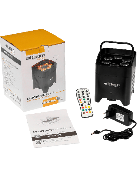 ALGAM LIGHTING EVENTPAR612-HEX-IP – PAR LED batterie IP65 | Sonopro