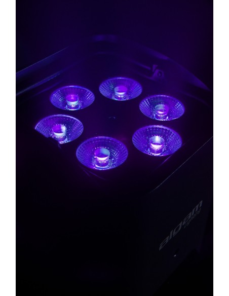 ALGAM LIGHTING EVENTPAR612-HEX-IP – PAR LED batterie IP65 | Sonopro