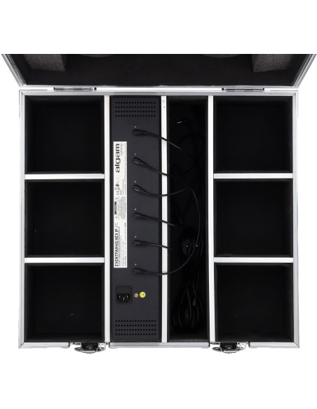 1. ALGAM LIGHTING EVENTPAR412-612-FC – Flight case de recharge pour projecteurs sur batterie