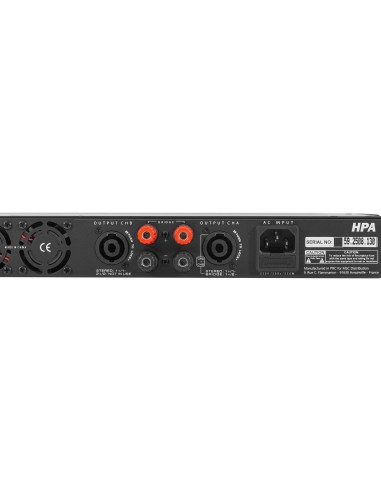 HPA DA-300 - Ampli puissance 2 x 300 W Classe D | Sonopro