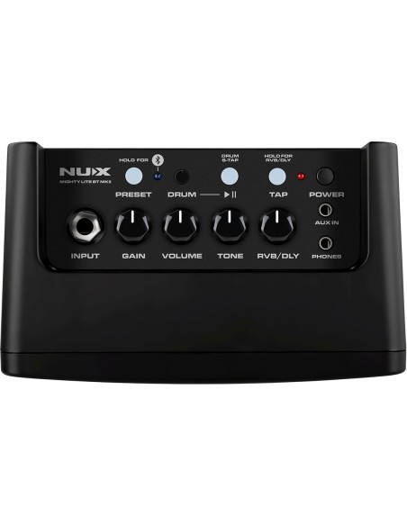 NUX MIGHTY LITE BT MKII ampli 3 W Bluetooth | Sonopro-Discount.com et Sonopro Les Mags
