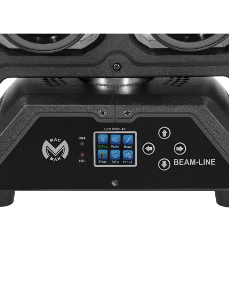 MAC MAH BEAM-LINE effet Beam 4 x 40 W RGBW DMX | Sonopro-Discount.com et Sonopro Les Mags