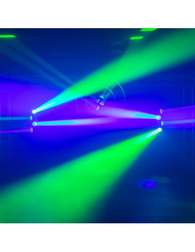 MAC MAH BEAM-LINE effet Beam 4 x 40 W RGBW DMX | Sonopro-Discount.com et Sonopro Les Mags