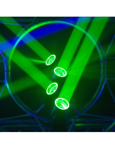 MAC MAH BEAM-LINE effet Beam 4 x 40 W RGBW DMX | Sonopro-Discount.com et Sonopro Les Mags
