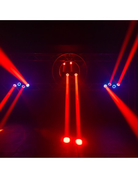 MAC MAH BEAM-LINE effet Beam 4 x 40 W RGBW DMX | Sonopro-Discount.com et Sonopro Les Mags