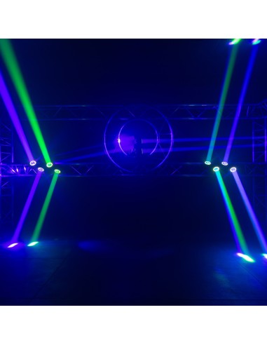 MAC MAH BEAM-LINE effet Beam 4 x 40 W RGBW DMX | Sonopro-Discount.com et Sonopro Les Mags