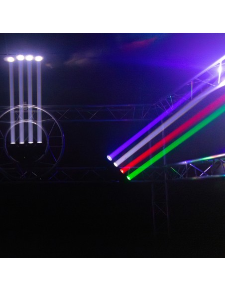 MAC MAH BEAM-LINE effet Beam 4 x 40 W RGBW DMX | Sonopro-Discount.com et Sonopro Les Mags