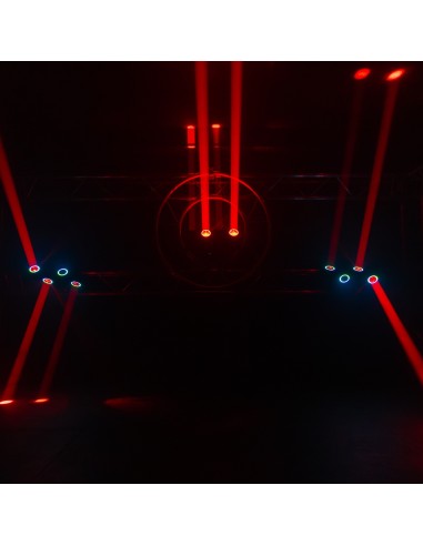 MAC MAH BEAM-LINE effet Beam 4 x 40 W RGBW DMX | Sonopro-Discount.com et Sonopro Les Mags
