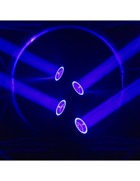 MAC MAH BEAM-LINE effet Beam 4 x 40 W RGBW DMX | Sonopro-Discount.com et Sonopro Les Mags