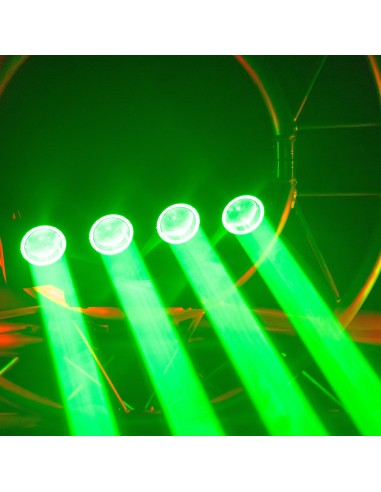 MAC MAH BEAM-LINE effet Beam 4 x 40 W RGBW DMX | Sonopro-Discount.com et Sonopro Les Mags
