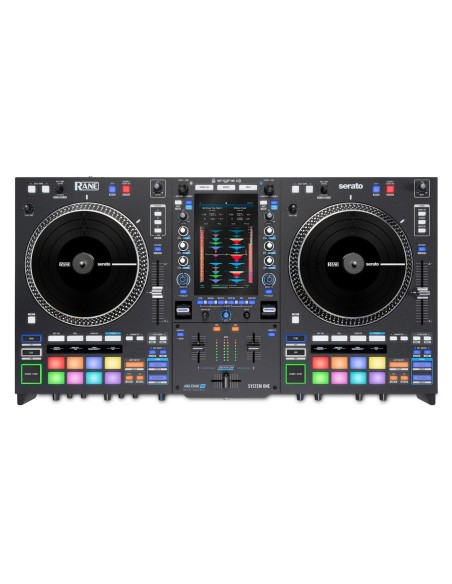 RANE DJ SYSTEM-ONE – Système DJ autonome motorisé tout-en-un 2 voies avec Stems et FX intégrés