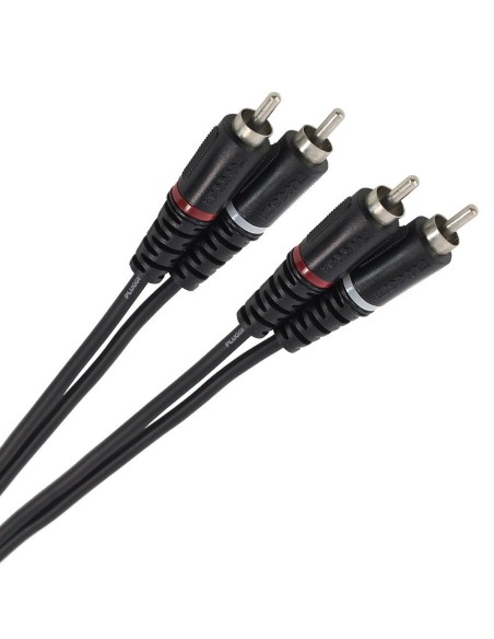 PLUGGER – Câble Bretelle RCA Mâle - RCA Mâle longueur 0.60m