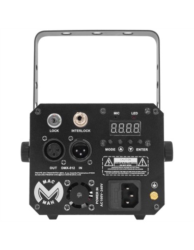 MAC MAH MAC 500 BLUE laser bleu 500 mW DMX | Sonopro-Discount.com